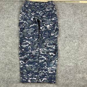 Lucas Navy Camo Cargo Pants Mens Medium Regular Blue Digital Tactical Utility